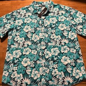 Nova Men's Tropical Blue Shirt - Size XL